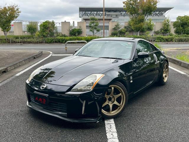 フェアレディZ バージョンS ETC MT HID キーレスエントリー 電動格納ミラー アルミホイール 盗難防止システム 衝突安全ボディ ABS ESC CD エアコン(2枚目)