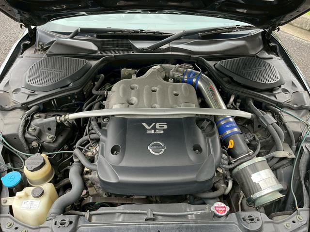 フェアレディZ バージョンS ETC MT HID キーレスエントリー 電動格納ミラー アルミホイール 盗難防止システム 衝突安全ボディ ABS ESC CD エアコン(33枚目)