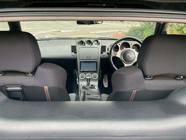 フェアレディZ バージョンS ETC MT HID キーレスエントリー 電動格納ミラー アルミホイール 盗難防止システム 衝突安全ボディ ABS ESC CD エアコン(38枚目)