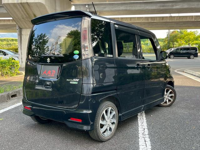 パレットSW XS 両側スライド・片側電動 HID スマートキー アイドリングストップ 電動格納ミラー ベンチシート CVT 盗難防止システム ABS アルミホイール 衝突安全ボディ エアコン パワーステアリング(12枚目)