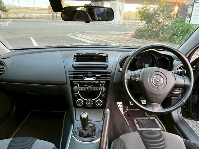 RX-8 タイプS ドライブレコーダー MT HID キーレスエントリー 電動格納ミラー アルミホイール 盗難防止システム 衝突安全ボディ ABS ESC CD エアコン パワーステアリング パワーウィンドウ(2枚目)