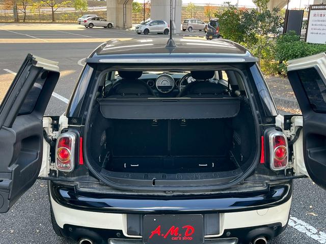 MINI クーパーS クラブマン アルミホイール HID MT ABS ESC CD エアコン パワーステアリング パワーウィンドウ(43枚目)