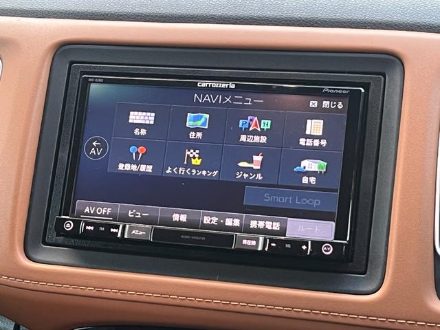 ヴェゼル ハイブリッドＺ・ホンダセンシング　４ＷＤ　Ｂｌｕｅｔｏｏｔｈ対応ナビ　バックカメラ　ミュージックサーバー　社外１６ＡＷ　スタッドレスタイヤ　ハーフレザーシート　シートヒーター（16枚目）