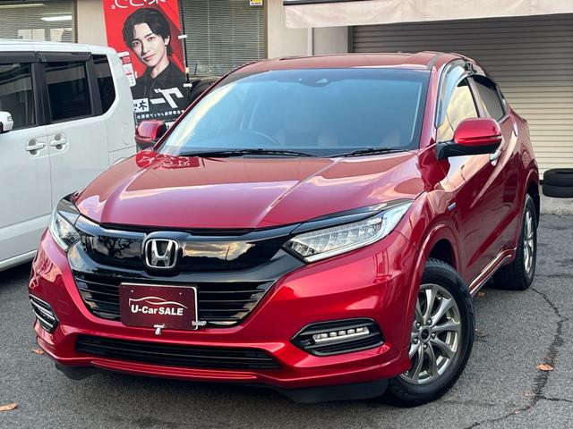 ヴェゼル ハイブリッドＺ・ホンダセンシング　４ＷＤ　Ｂｌｕｅｔｏｏｔｈ対応ナビ　バックカメラ　ミュージックサーバー　社外１６ＡＷ　スタッドレスタイヤ　ハーフレザーシート　シートヒーター（40枚目）