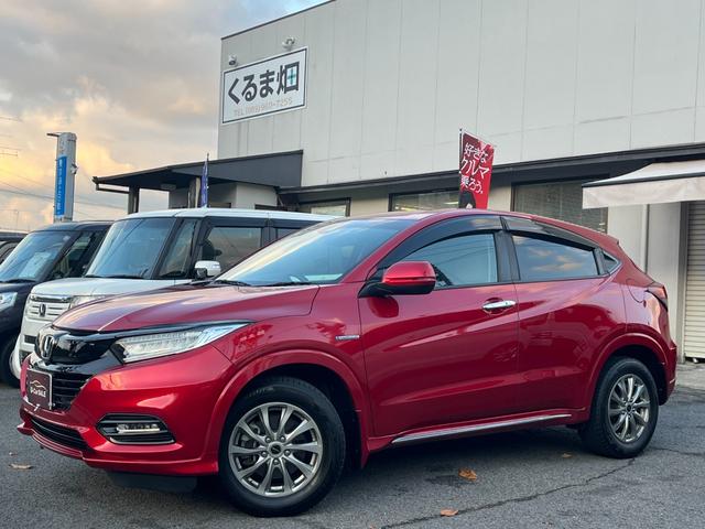 ヴェゼル ハイブリッドＺ・ホンダセンシング　４ＷＤ　Ｂｌｕｅｔｏｏｔｈ対応ナビ　バックカメラ　ミュージックサーバー　社外１６ＡＷ　スタッドレスタイヤ　ハーフレザーシート　シートヒーター（42枚目）