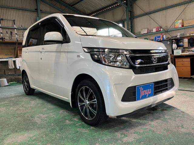 Ｎ－ＷＧＮ Ｇ・Ａパッケージ　バックカメラ　ナビ　衝突被害軽減システム　オートライト　ＨＩＤ　スマートキー　アイドリングストップ　電動格納ミラー　ベンチシート　ＣＶＴ　盗難防止システム　ＡＢＳ　ＣＤ（45枚目）