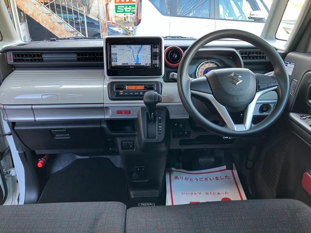 スペーシア ハイブリッドＸ　両側パワースライドドア　ナビ　フルセグＴＶ　Ｂｌｕｅｔｏｏｔｈ　シートヒーター　プッシュスタート　スマートキー　衝突被害軽減システム　アイドリングストップ　ドライブレコーダー　オートエアコン　ＥＴＣ（19枚目）