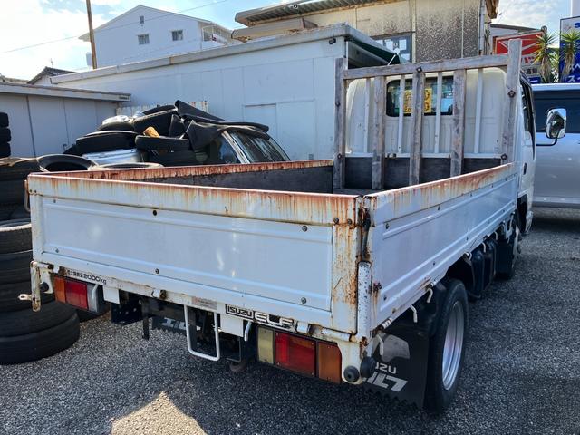 エルフトラック フルフラットロー 平ボディ ディーゼル 5MT(5枚目)