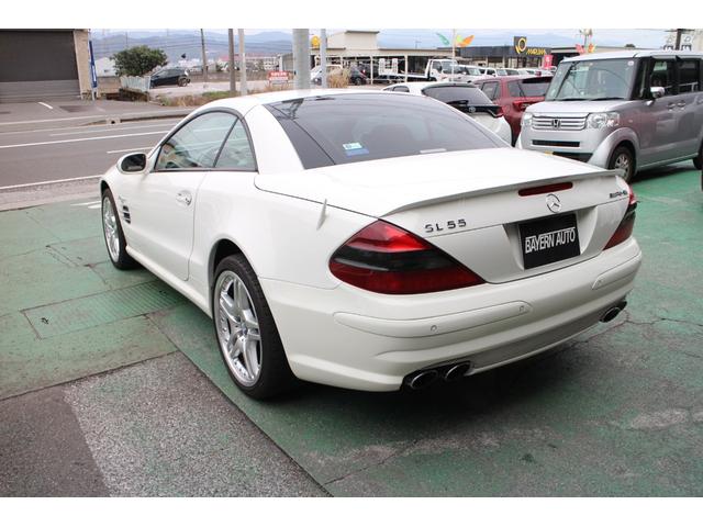 ＳＬ５５　ＡＭＧ　ＳＬ５５　ＡＭＧ（２名）　７インチＨＤＤナビ　地デジ　ＥＴＣ　エアサス　ＡＭＧ２ピース１９インチＡＷ　ルーフ開閉(8枚目)