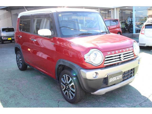 ハスラー ＪスタイルＩＩ　純正ナビ　全周囲カメラ　ワンオーナー下取車　プッシュスタート　オートライト　シートヒーター　ＵＳＢ　衝突軽減システム　ハーフレザーシート　純正ＡＷ（2枚目）