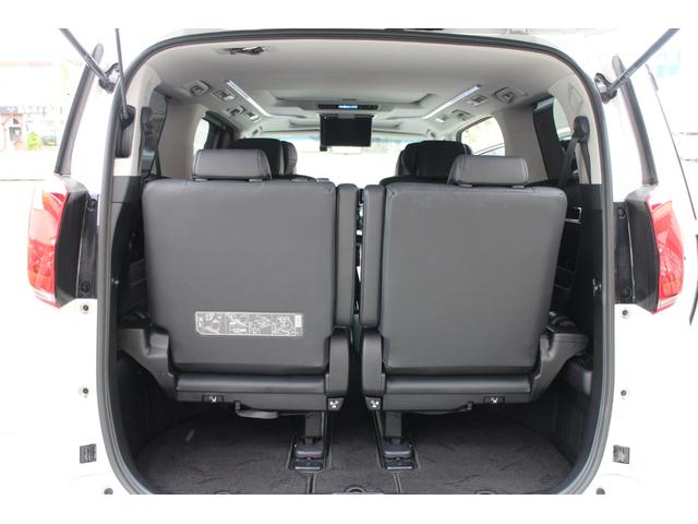 アルファード 2.5S Cパッケージ モデリスタエアロ サンルーフ デジタルインナーミラー フリップダウンモニター ドライブレコーダー DVD スペアタイヤ パワーシート ベンチレーション ETC ワンオーナー 下取車 禁煙車(17枚目)