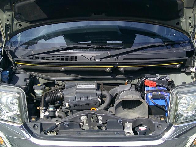 Ｎ－ＢＯＸカスタム Ｇ・ターボＡパッケージ　あんしんパッケージ　両側パワースライド　スマートキー　ＥＴＣ　社外ＳＤナビ　フルセグ　ブルートゥース　バックカメラ　サイドカーテンエアバック　純正アルミ　パドルシフト　オートクルーズ　１年保証（12枚目）