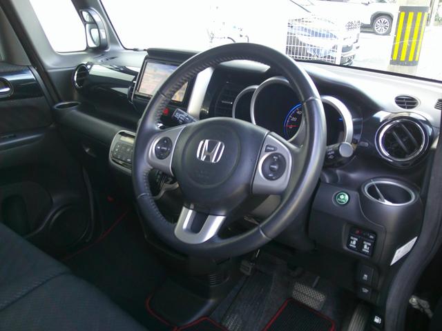 Ｎ－ＢＯＸカスタム Ｇ・ターボＡパッケージ　あんしんパッケージ　両側パワースライド　スマートキー　ＥＴＣ　社外ＳＤナビ　フルセグ　ブルートゥース　バックカメラ　サイドカーテンエアバック　純正アルミ　パドルシフト　オートクルーズ　１年保証（15枚目）