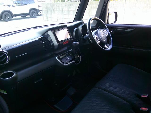 Ｎ－ＢＯＸカスタム Ｇ・ターボＡパッケージ　あんしんパッケージ　両側パワースライド　スマートキー　ＥＴＣ　社外ＳＤナビ　フルセグ　ブルートゥース　バックカメラ　サイドカーテンエアバック　純正アルミ　パドルシフト　オートクルーズ　１年保証（18枚目）