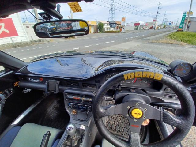 カプチーノ リミテッド　車高調　カキモトレーシングマフラー　ＦＲＰダッシュカバー　ドライブレコーダー　１５インチアルミホイール（15枚目）