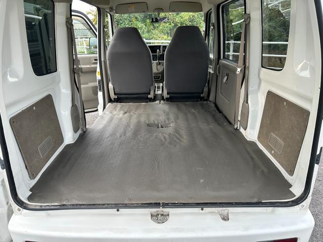 エブリイ ＰＡ　オートマッチクＡＴ　パワーステアリング　前席パワーウインドウ　キーレスキー　運転席＆助手席エアバック　純正ラジオ　全国対応１年保証付き（18枚目）