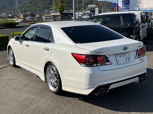 クラウンハイブリッド アスリートS 新品20インチ・新品ハーフエアロ・クリアランスソナー・前後ドライブレコーダー・シートヒーター・エアーシート・ステアリングヒーター・マフラー(10枚目)