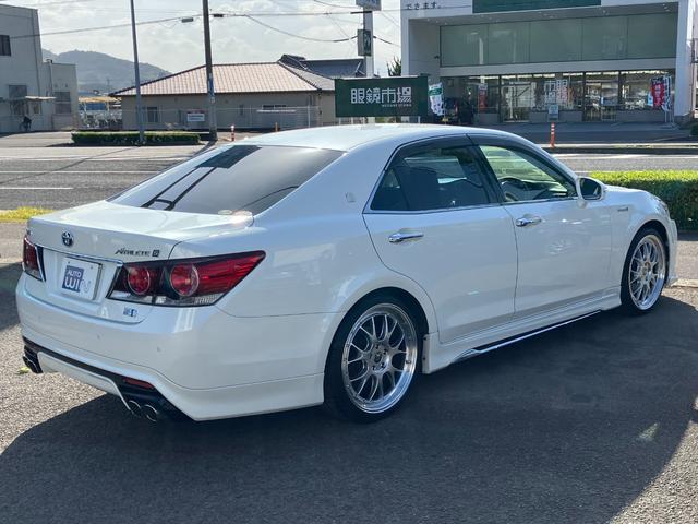 クラウンハイブリッド アスリートS 新品20インチ・新品ハーフエアロ・クリアランスソナー・前後ドライブレコーダー・シートヒーター・エアーシート・ステアリングヒーター・マフラー(12枚目)