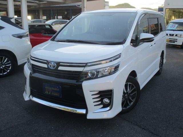 ヴォクシー ZS 両側電動スライドドア オートライト LEDヘッドライト フォグランプ フリップダウンモニター ETC バックモニター 社外ナビ スマートキー プッシュスタート チルトステアリング シートアジャスター(46枚目)