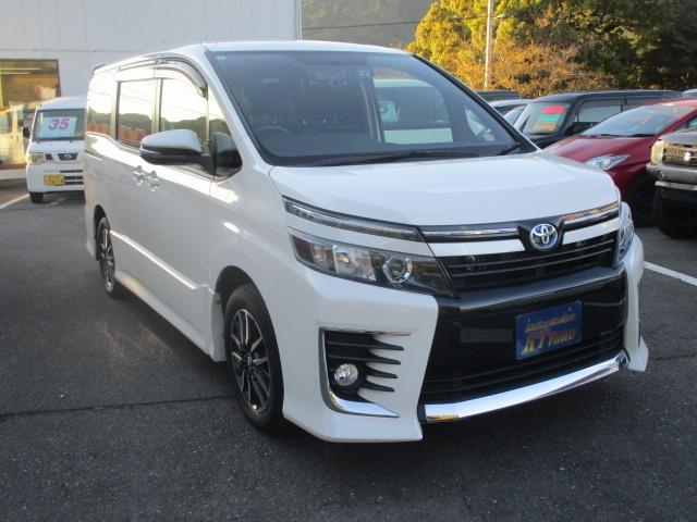 ヴォクシー ZS 両側電動スライドドア オートライト LEDヘッドライト フォグランプ フリップダウンモニター ETC バックモニター 社外ナビ スマートキー プッシュスタート チルトステアリング シートアジャスター(48枚目)