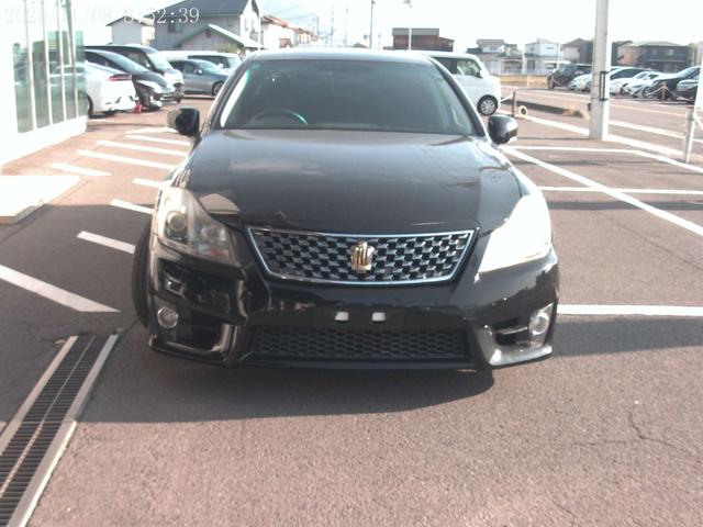 クラウン アスリート スペシャルナビパッケージ 後期 社外19インチアルミ 車高調(3枚目)