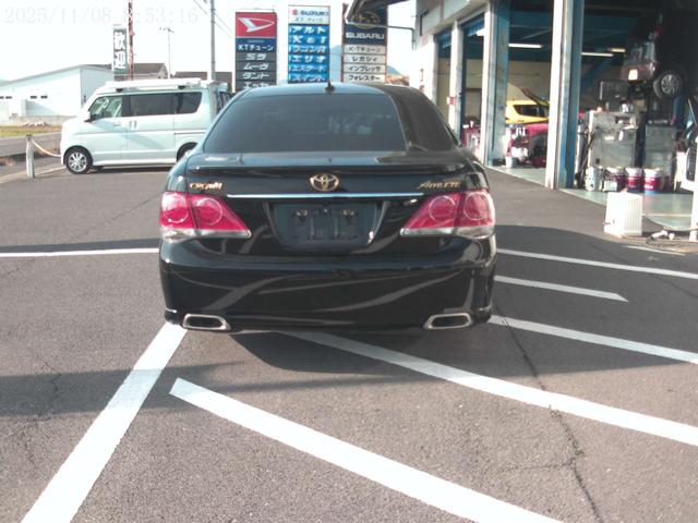 クラウン アスリート スペシャルナビパッケージ 後期 社外19インチアルミ 車高調(7枚目)