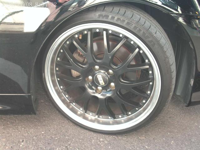 クラウン アスリート スペシャルナビパッケージ 後期 社外19インチアルミ 車高調(14枚目)