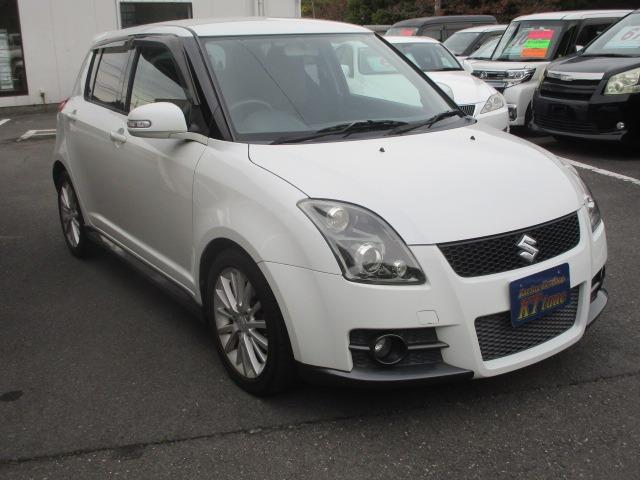 スイフト スポーツ 5速MT 社外ナビ 地デジTV Bluetooth ETC スロットルコントローラー レカロシート HIDヘッドライト フォグランプ 純正16インチAW スマートキー オートエアコン 盗難防止システム(36枚目)