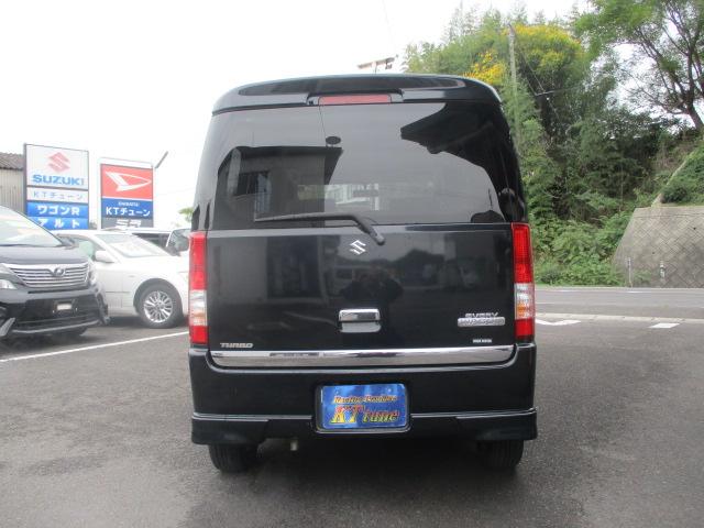 エブリイワゴン PZターボ 社外HDDナビ ワンセグTV CD・DVD再生 キーレスエントリー チルトステアリング ヘッドライトレベライザー オートエアコン 電動格納ミラー フォグランプ 左側電動スライドドア ABS(5枚目)