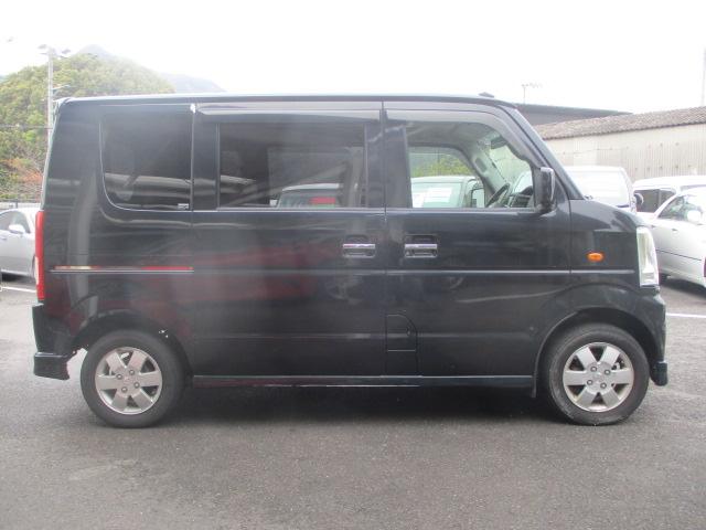 エブリイワゴン PZターボ 社外HDDナビ ワンセグTV CD・DVD再生 キーレスエントリー チルトステアリング ヘッドライトレベライザー オートエアコン 電動格納ミラー フォグランプ 左側電動スライドドア ABS(8枚目)