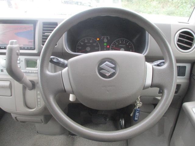 エブリイワゴン PZターボ 社外HDDナビ ワンセグTV CD・DVD再生 キーレスエントリー チルトステアリング ヘッドライトレベライザー オートエアコン 電動格納ミラー フォグランプ 左側電動スライドドア ABS(22枚目)