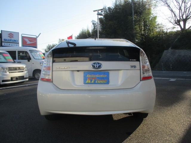 プリウス S 純正HDDナビ CD/DVD再生 Bluetooth バックカメラ プッシュスタート スマートキー ETC ステアリングスイッチ チルトステアリング シートアジャスター ウィンカー付き電動格納ミラー(5枚目)