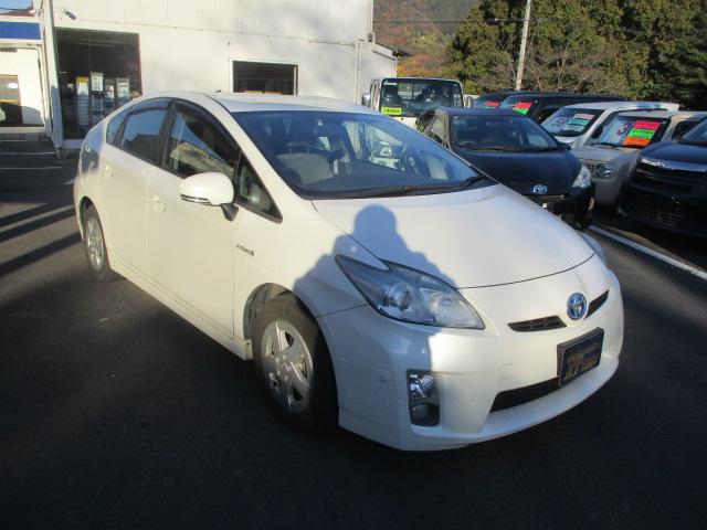 プリウス S 純正HDDナビ CD/DVD再生 Bluetooth バックカメラ プッシュスタート スマートキー ETC ステアリングスイッチ チルトステアリング シートアジャスター ウィンカー付き電動格納ミラー(40枚目)