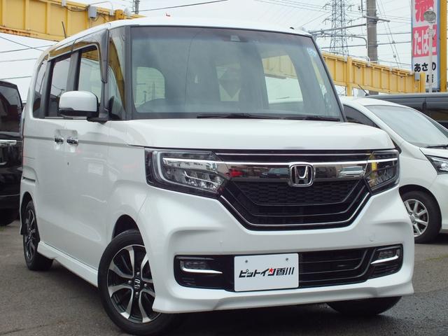 Ｎ－ＢＯＸカスタム Ｇ・Ｌホンダセンシング　ホンダセンシング　８インチインターナビ　フルセグＴＶ　バックカメラ　フルセグＴＶ　ブルートゥース対応　左側自動スライドドアー　ＬＥＤヘッドライト　アイドリングストップ　ＥＴＣ付　ウインカー付ドアミラー（8枚目）