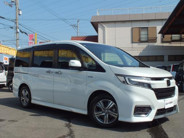 ステップワゴンスパーダ スパーダハイブリッド　Ｇ・ＥＸ　ホンダセンシング　ハイブリッド車　７人乗り　ホンダセンシング　両側自動スライドドアー　純正ワイドナビ　フルセグＴＶ　ブルートゥース　バックカメラ　クルーズコントロール　純正１６インチアルミ　ＥＴＣ　ＬＥＤヘッドライト（9枚目）