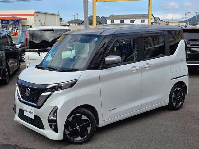 ルークス ハイウェイスター　Ｘ　プロパイロットエディション　両側自動ドアー　アラウンドビューモニター　プロパイロット　エマージェンシーブレーキ　サーキュレーター付き　アイドリングストップ　スマートキー２個　ＬＥＤライト＆フォグランプ　電動サイドブレーキ（4枚目）