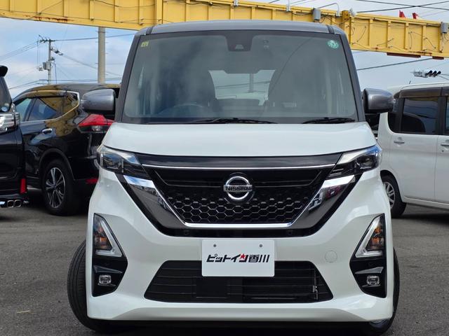 ルークス ハイウェイスター　Ｘ　プロパイロットエディション　両側自動ドアー　アラウンドビューモニター　プロパイロット　エマージェンシーブレーキ　サーキュレーター付き　アイドリングストップ　スマートキー２個　ＬＥＤライト＆フォグランプ　電動サイドブレーキ（5枚目）