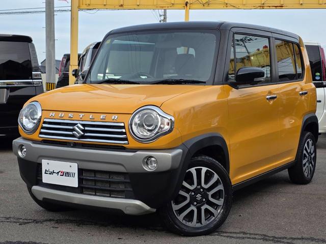 ハスラー Ｊターボ　デュアルカメラブレーキサポート　純正ナビ　全方位バックカメラ　フルセグＴＶ　ブルーツース　ハンドルスイッチ対応ステレオ　クルーズコントロール　前席シートヒーター　ウインカー付きドアミラー　ＨＩＤライト（2枚目）