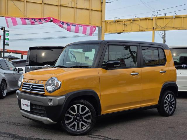 ハスラー Ｊターボ　デュアルカメラブレーキサポート　純正ナビ　全方位バックカメラ　フルセグＴＶ　ブルーツース　ハンドルスイッチ対応ステレオ　クルーズコントロール　前席シートヒーター　ウインカー付きドアミラー　ＨＩＤライト（3枚目）