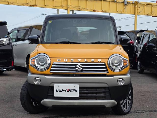 ハスラー Ｊターボ　デュアルカメラブレーキサポート　純正ナビ　全方位バックカメラ　フルセグＴＶ　ブルーツース　ハンドルスイッチ対応ステレオ　クルーズコントロール　前席シートヒーター　ウインカー付きドアミラー　ＨＩＤライト（5枚目）
