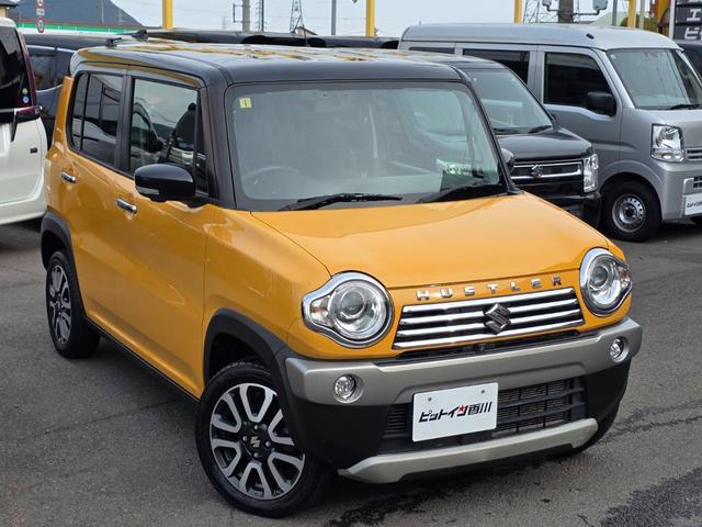 ハスラー Ｊターボ　デュアルカメラブレーキサポート　純正ナビ　全方位バックカメラ　フルセグＴＶ　ブルーツース　ハンドルスイッチ対応ステレオ　クルーズコントロール　前席シートヒーター　ウインカー付きドアミラー　ＨＩＤライト（8枚目）