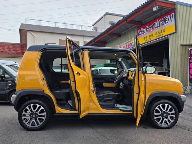 ハスラー Ｊターボ　デュアルカメラブレーキサポート　純正ナビ　全方位バックカメラ　フルセグＴＶ　ブルーツース　ハンドルスイッチ対応ステレオ　クルーズコントロール　前席シートヒーター　ウインカー付きドアミラー　ＨＩＤライト（12枚目）