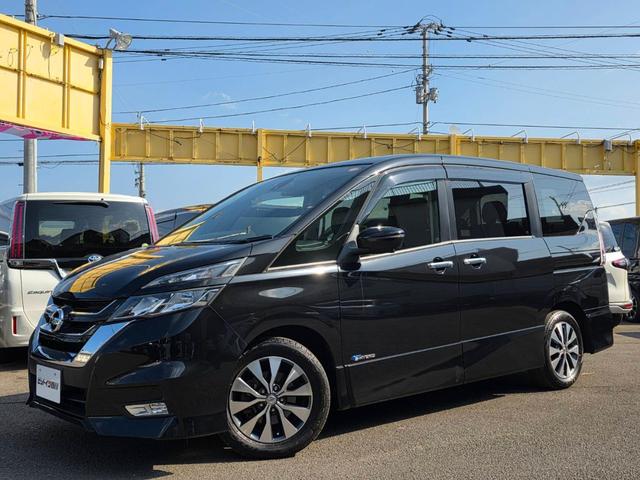 セレナ ハイウェイスター デジタルインナーミラー 純正9インチナビ 両側自動ドア フルセグTV アラウンドビューモニター ブルートゥース  10インチ後席用モニター 電動サイドブレーキ 純正16インチアルミ スマートキー2個(3枚目)