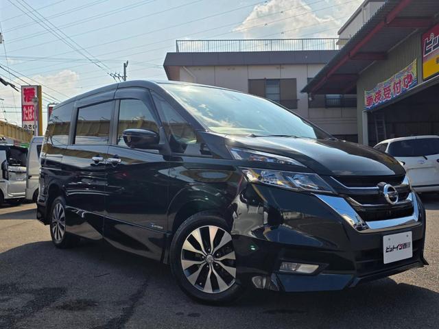 セレナ ハイウェイスター デジタルインナーミラー 純正9インチナビ 両側自動ドア フルセグTV アラウンドビューモニター ブルートゥース  10インチ後席用モニター 電動サイドブレーキ 純正16インチアルミ スマートキー2個(8枚目)