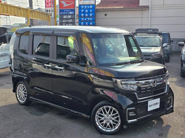 Ｎ－ＢＯＸカスタム Ｌターボ　ホンダセンシング　両側自動スライドドア　ターボエンジン　純正ディスプレーオーデオ　地デジＴＶ　バックカメラ　ブルートゥース　ＥＴＣ付　ハンドルスイッチ対応オーディオ　スマートキー２個　１５インチアルミ（10枚目）