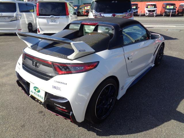 Ｓ６６０ α　クスコ前後タワーバー　アドバン１５アルミ　車高調　ＨＫＳマフラー　ＨＫＳタービン　Ｄｅｆｉ追加メーター　クスコＬＳＤ　Ｍ＆Ｍホンダピロロアアーム公認書類　ＣＰＵ改造　社外エアロ　内装アルカンターラ張替（5枚目）