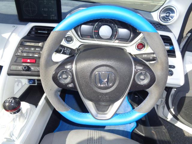 Ｓ６６０ α　クスコ前後タワーバー　アドバン１５アルミ　車高調　ＨＫＳマフラー　ＨＫＳタービン　Ｄｅｆｉ追加メーター　クスコＬＳＤ　Ｍ＆Ｍホンダピロロアアーム公認書類　ＣＰＵ改造　社外エアロ　内装アルカンターラ張替（18枚目）