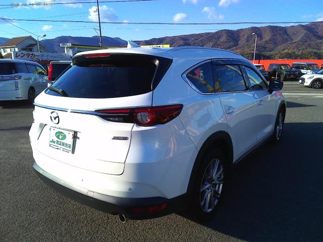 CX-8 XD Lパッケージ 純正ナビ TV BOSEサラウンドシステム 360°ビューモニター+フロントパーキングセンサー ETC スマートキー 本革パワーシート シートヒーター(5枚目)