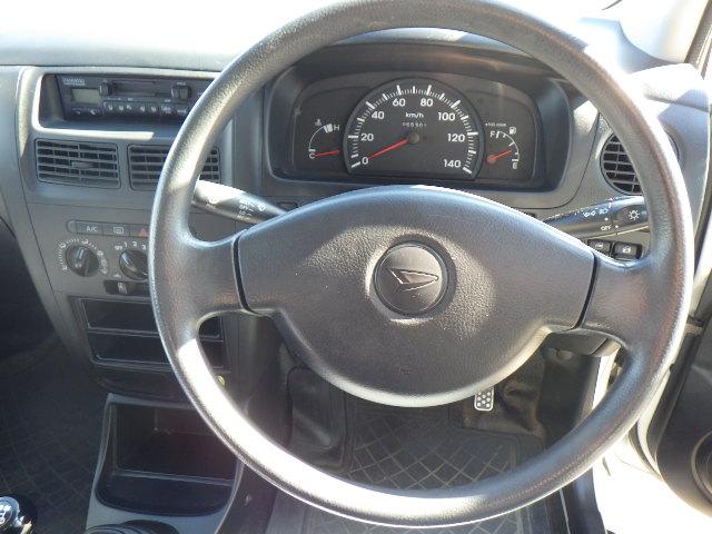 ミラ Ａ　５速ＭＴ　パワステ　パワーウインドウ　ヘッドライトレベライザー　純正ゴムフロアマット（21枚目）