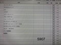 当社整備士がチェックし、安全に乗っていただけるよう整備済みとなっております。交換部品一覧をご覧下さい。 3